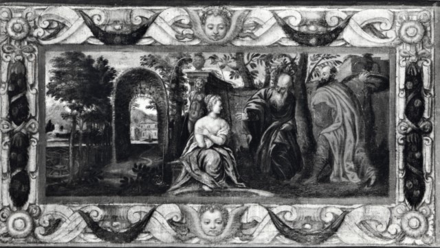 Anonimo — Caliari Benedetto - sec. XVI - Susanna e i vecchioni — insieme